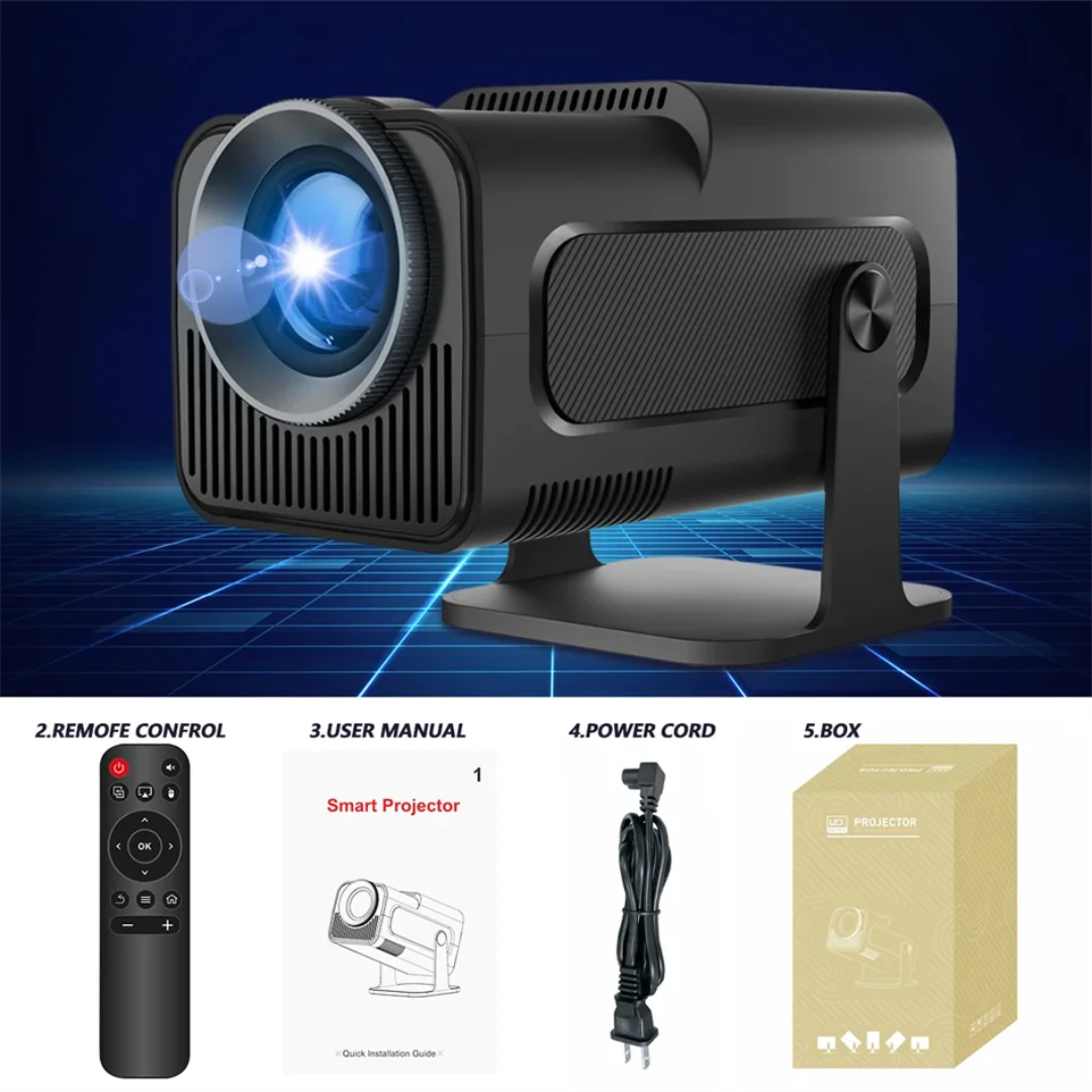 1080P Android Projector WiFi Bluetooth