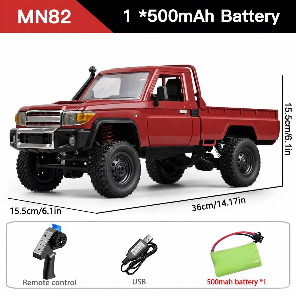 Remote Control Off-Road Landcruiser - 1:12 Scale