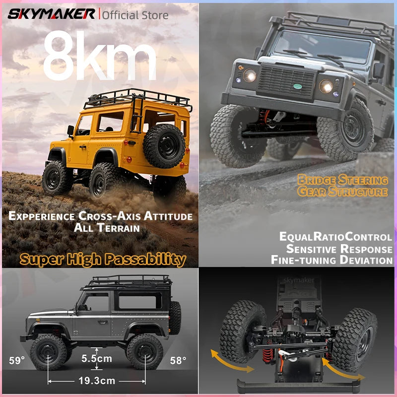 1/12 RC Rock Crawler Truck