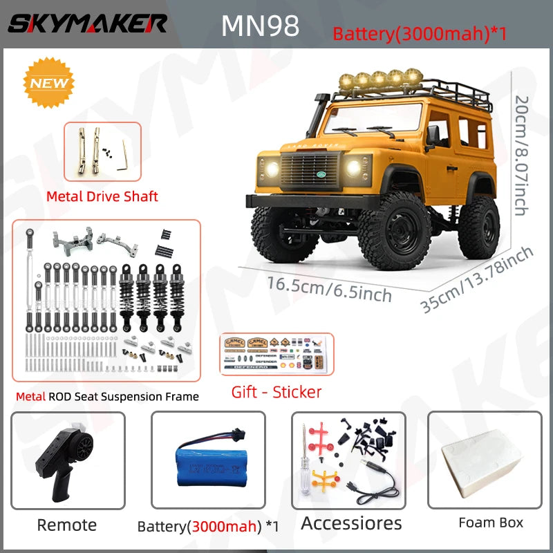 1/12 RC Rock Crawler Truck