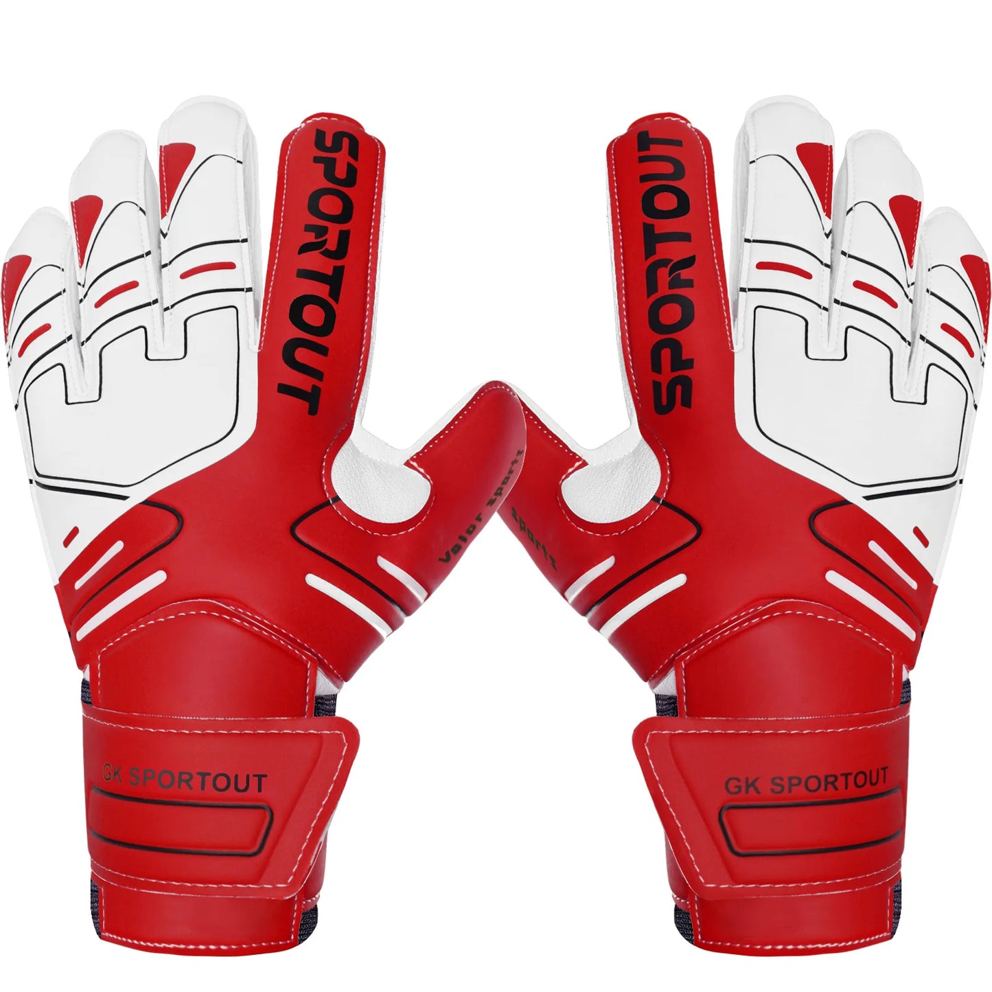 Finger-Protected Professional Goalkeeper Gloves