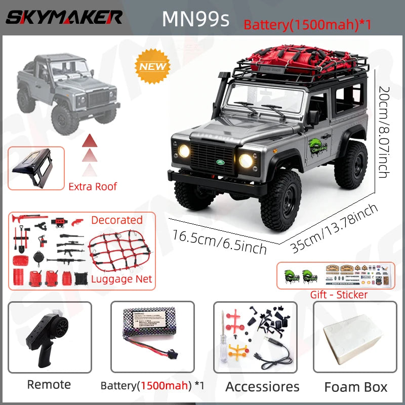 1/12 RC Rock Crawler Truck