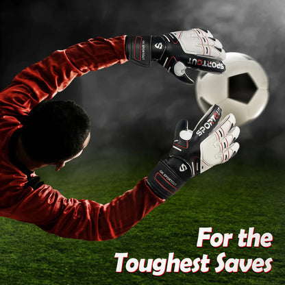 Finger-Protected Professional Goalkeeper Gloves