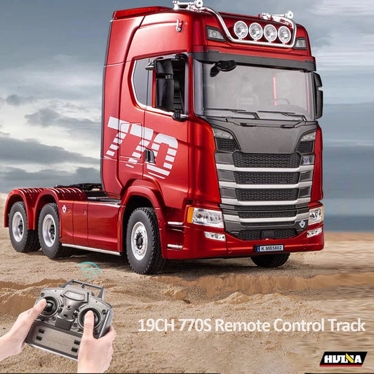 Realistic Lights & Sounds RC Engineering Truck