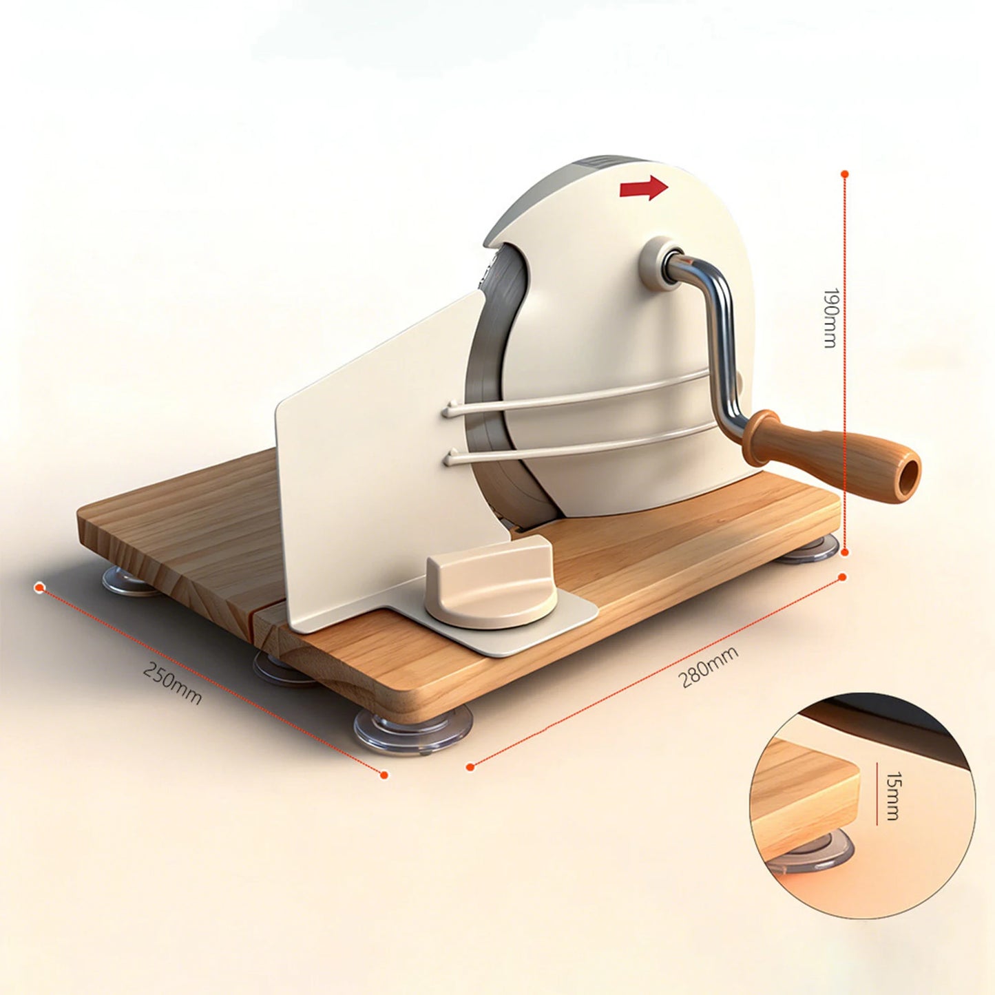 Perfect-Slice Manual Bread Slicer