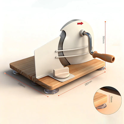 Perfect-Slice Manual Bread Slicer