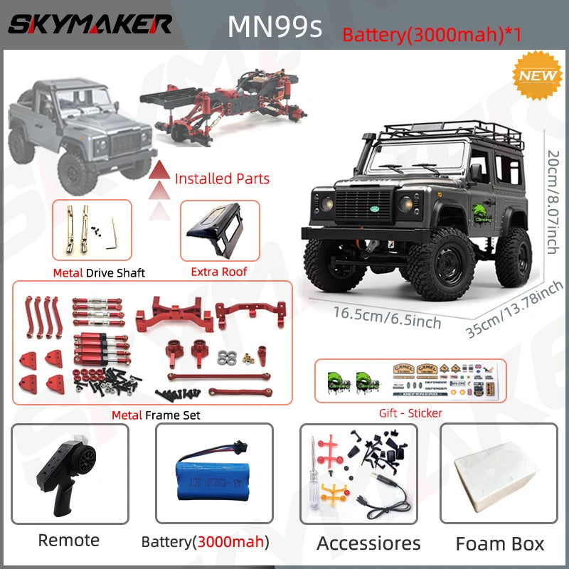 1/12 RC Rock Crawler Truck