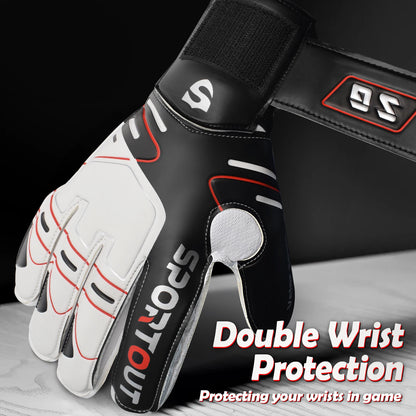 Finger-Protected Professional Goalkeeper Gloves