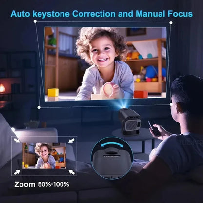 1080P Android Projector WiFi Bluetooth