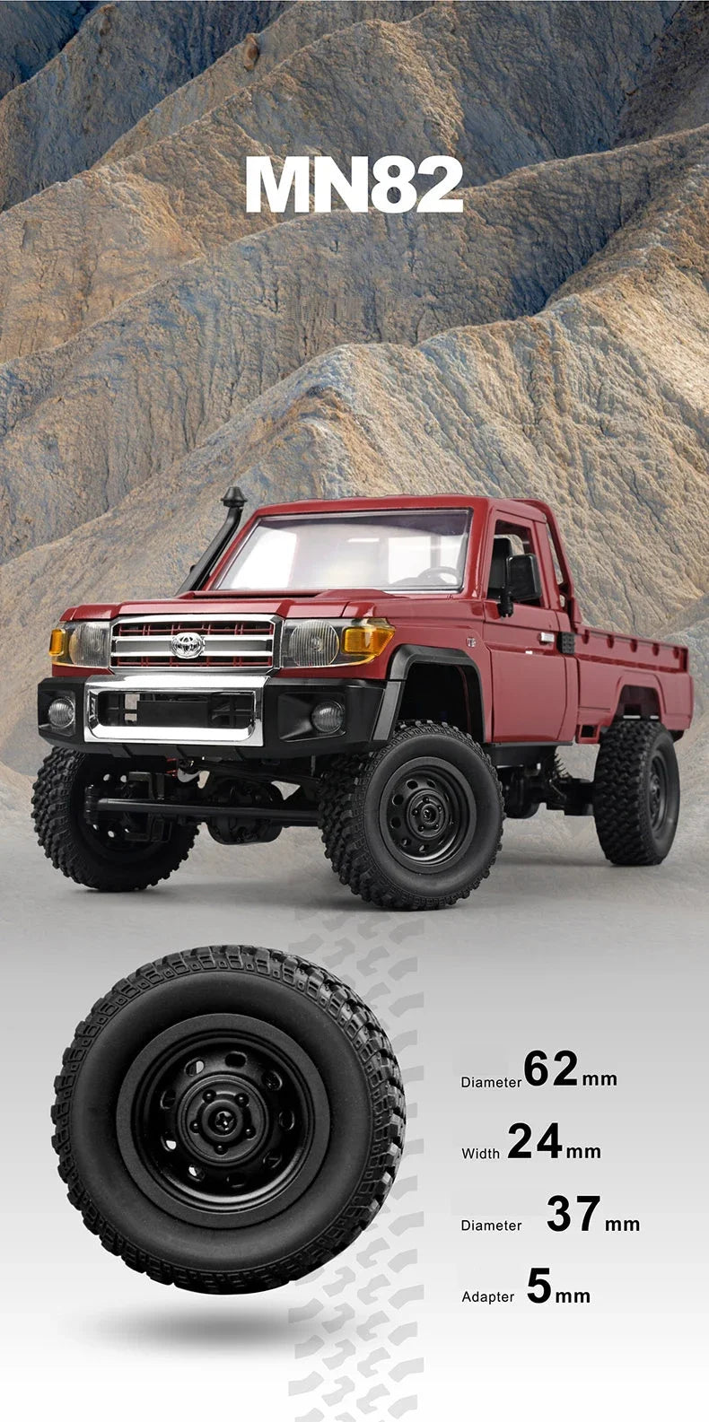 1/12 RC Off-Road Truck