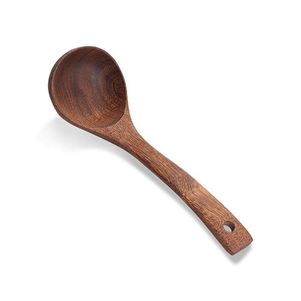 Natural Wooden Cooking Spoons & Spatulas